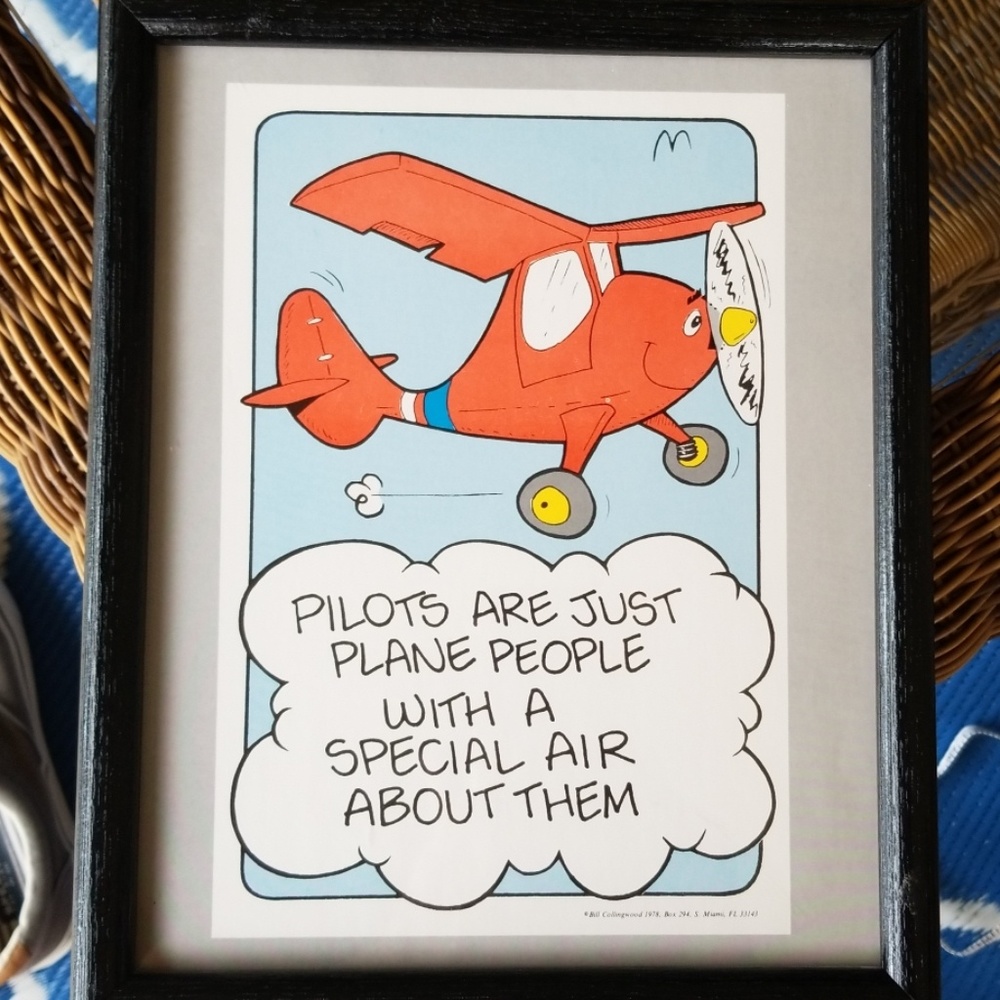 PILOTS....  framed print